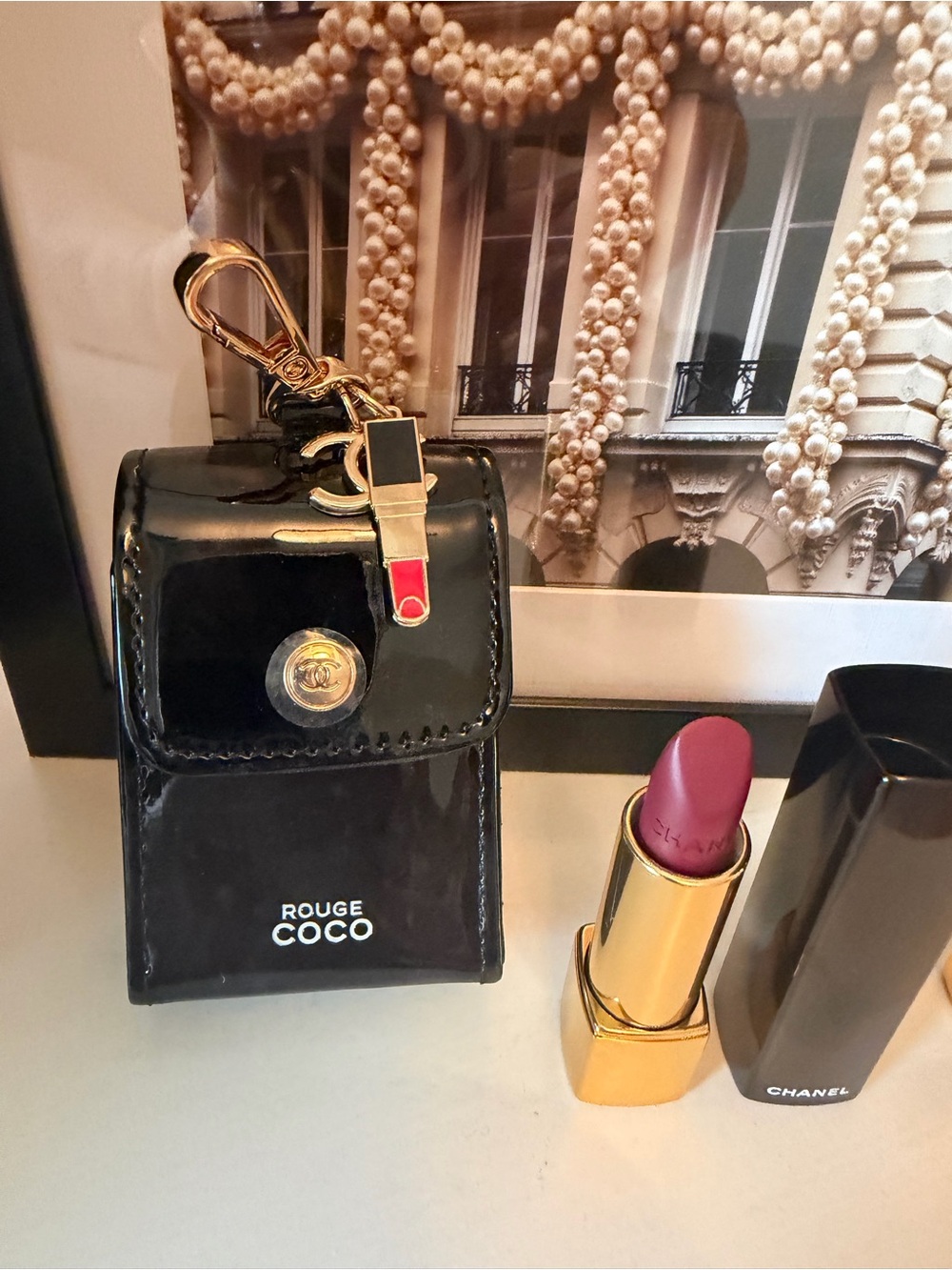 New CHANEL Rouge Coco Lipstick Duo  with Rouge Coco Case - Picture 7 of 7